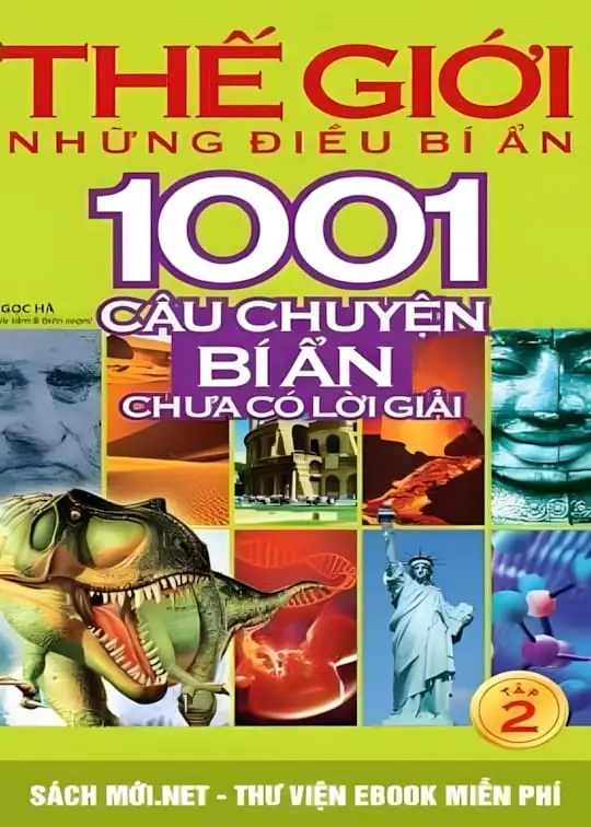 Ảnh bìa sách 1001 Bí Ẩn Chưa Có Lời Giải