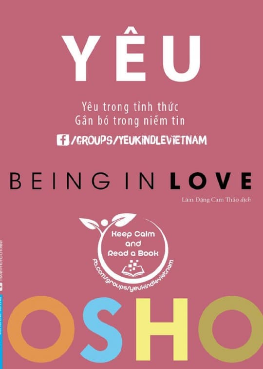 Ảnh bìa sách Yêu Trong Tỉnh Thức - Being In Love