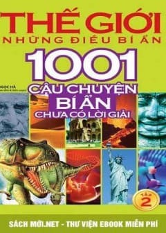 1001 Bí Ẩn Chưa Có Lời Giải