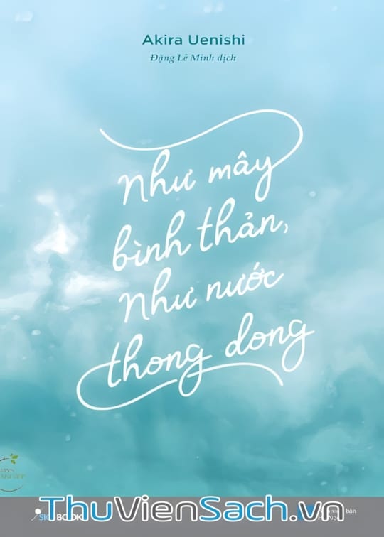 Ảnh bìa sách Như Mây Bình Thản, Như Nước Thong Dong