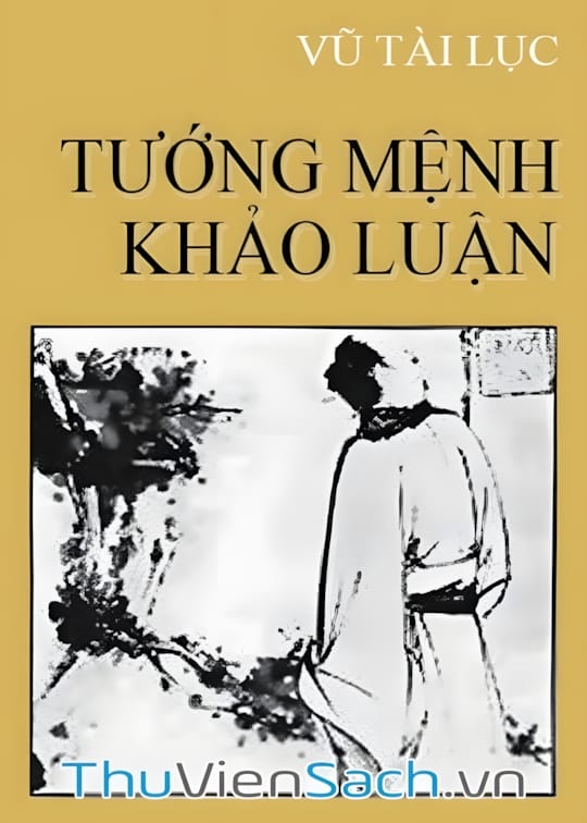 Ảnh bìa sách Tướng Mệnh Khảo Luận