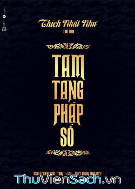 Ảnh bìa sách Tam Tạng Pháp Số