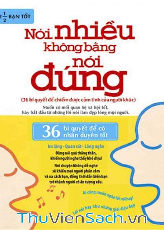 Ảnh bìa sách Nói Nhiều Không Bằng Nói Đúng