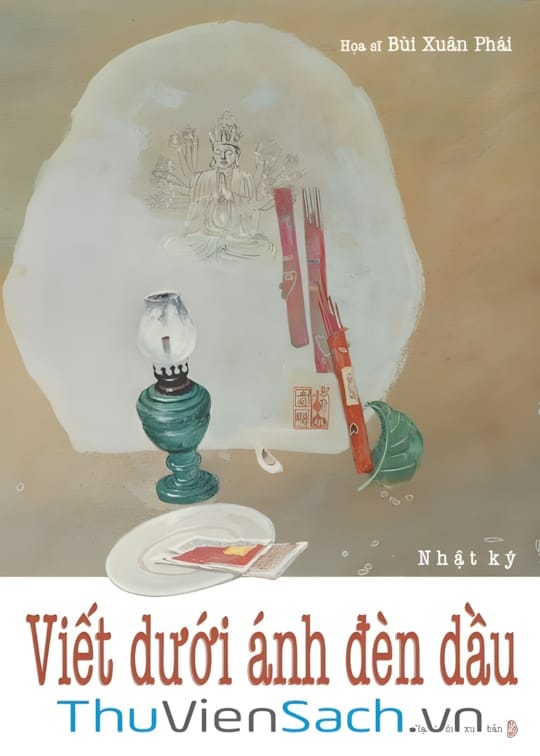 Ảnh bìa sách Viết Dưới Ánh Đèn Dầu