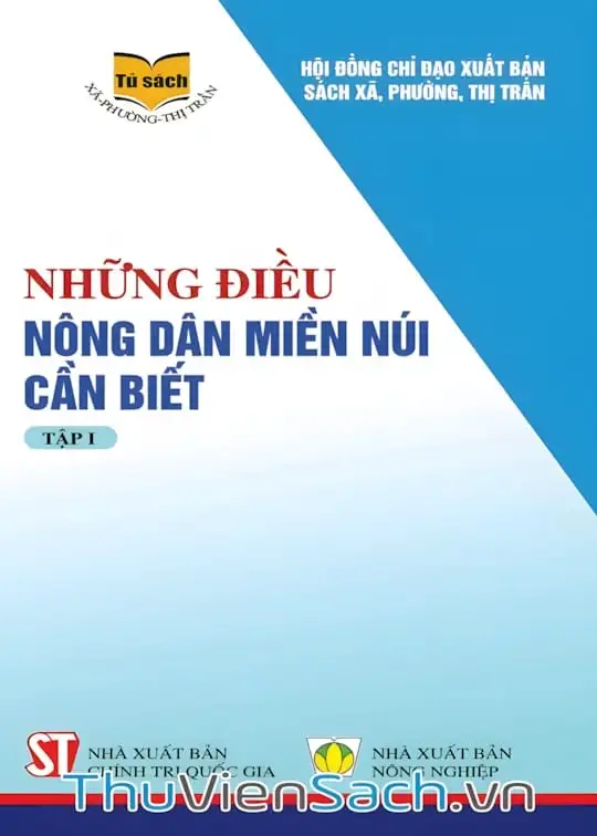 Ảnh bìa sách Những Điều Nông Dân Miền Núi Cần Biết - Tập 1