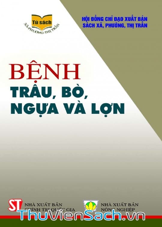 Ảnh bìa sách Bệnh Trâu, Bò, Ngựa Và Lợn