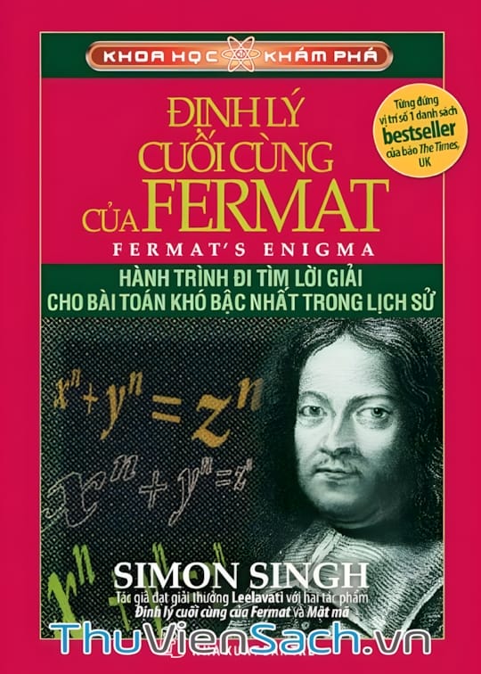 Ảnh bìa sách Định Lý Cuối Cùng Của Fermat