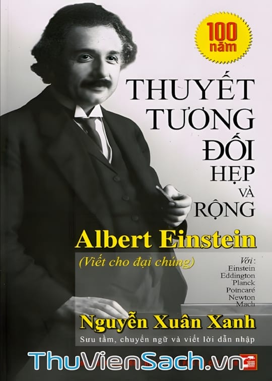 Ảnh bìa sách Thuyết Tương Đối Hẹp Và Rộng Của Albert Einstein