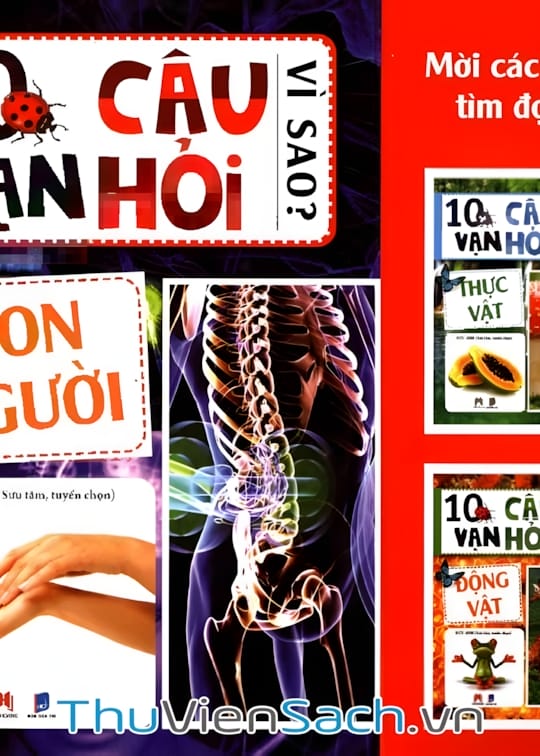 Ảnh bìa sách 10 Vạn Câu Hỏi Vì Sao - Con Người