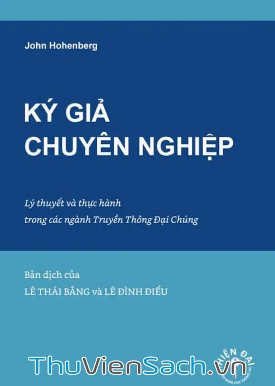 Ảnh bìa sách Ký Giả Chuyên Nghiệp