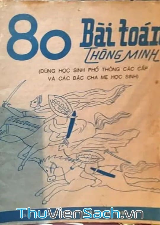 Ảnh bìa sách 80 Bài Toán Thông Minh