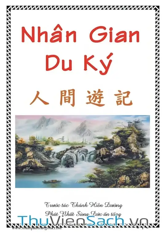 Ảnh bìa sách Nhân Gian Du Ký