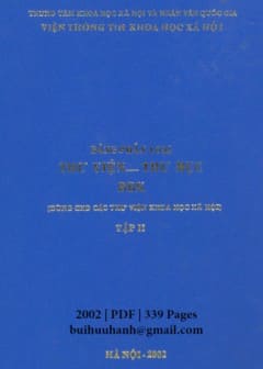 Bảng Phân Loại Thư Viện-Thư Mục BBK Tập 2