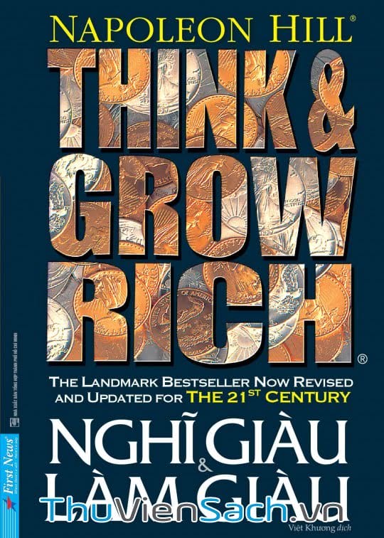 Ảnh bìa sách Think And Grow Rich - 16 Nguyên Tắc Nghĩ Giàu, Làm Giàu