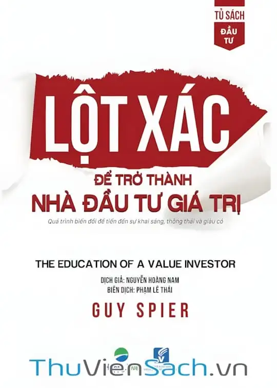 Ảnh bìa sách Lột Xác Để Trở Thành Nhà Đầu Tư Giá Trị