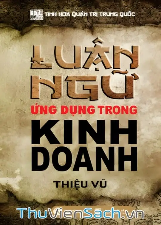 Ảnh bìa sách Luận Ngữ Ứng Dụng Trong Kinh Doanh
