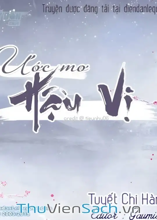 Ảnh bìa sách Mơ Ước Hậu Vị