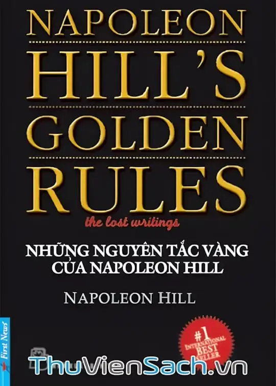 Ảnh bìa sách Những Quy Tắc Vàng Của Napoleon Hill