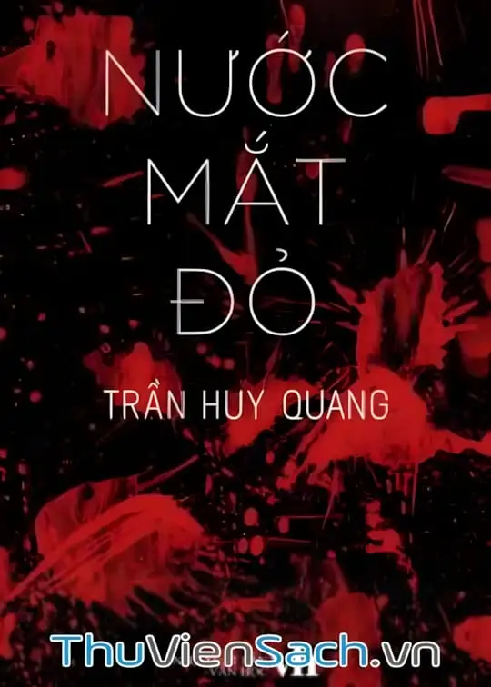 Ảnh bìa sách Nước Mắt Đỏ