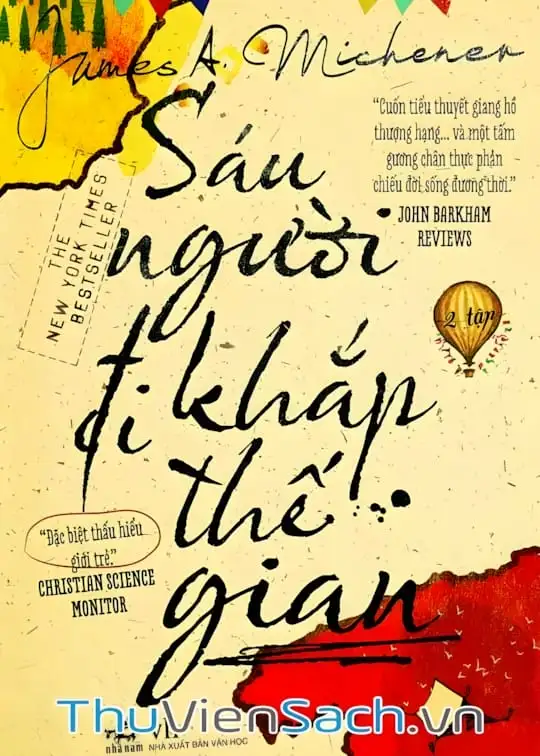 Ảnh bìa sách Sáu Người Đi Khắp Thế Gian