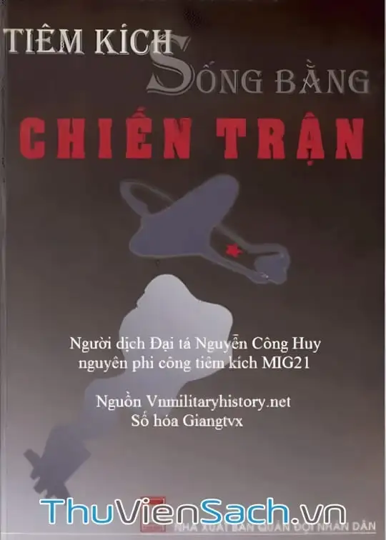 Ảnh bìa sách Tiêm Kích Sống Bằng Chiến Trận