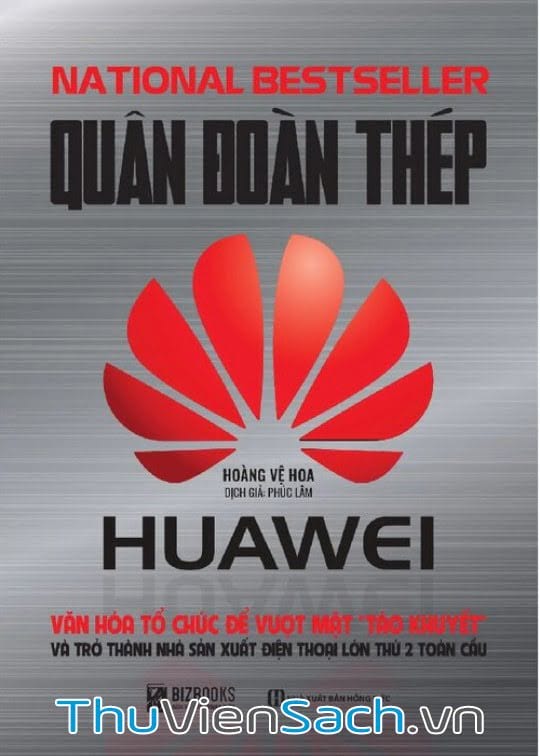 Ảnh bìa sách Quân Đoàn Thép Huawei