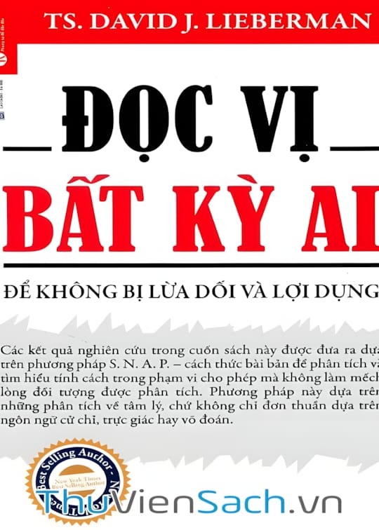 Ảnh bìa sách Đọc Vị Bất Kỳ Ai