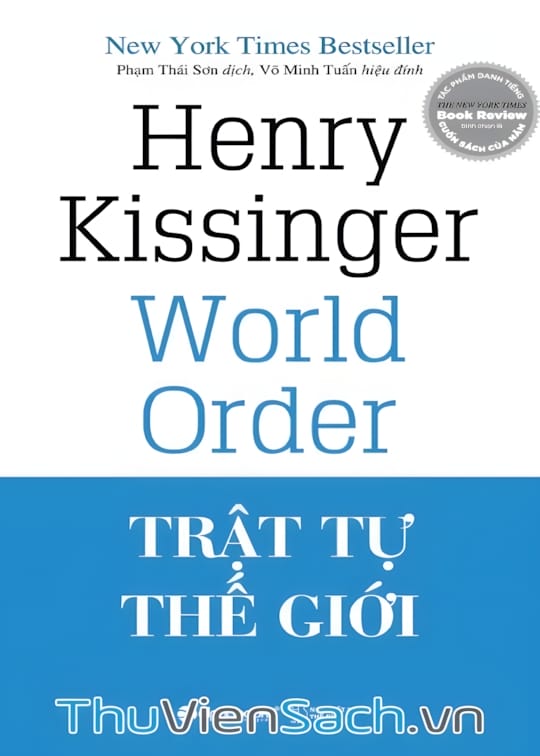 Ảnh bìa sách Trật Tự Thế Giới