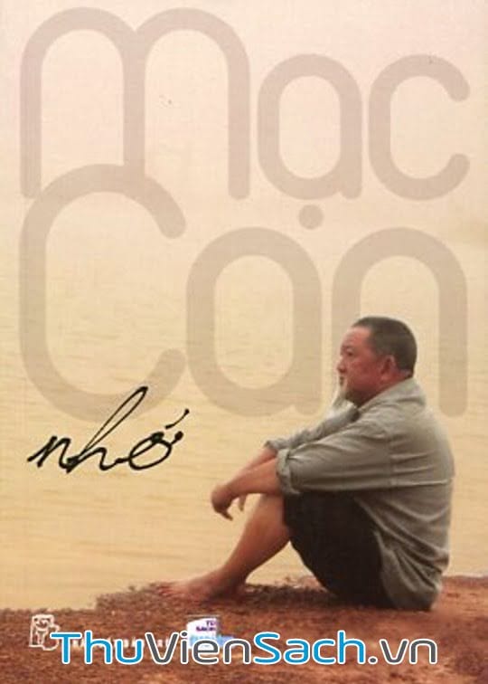Ảnh bìa sách Nhớ - Mạc Can