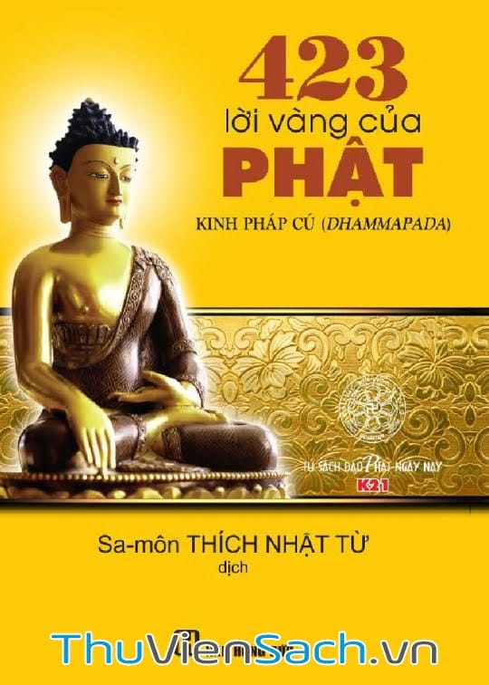 Ảnh bìa sách Kinh Pháp Cú - 423 Lời Vàng Của Đức Phật