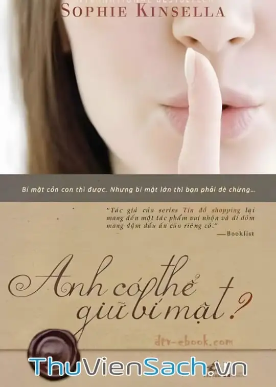 Ảnh bìa sách Anh Có Thể Giữ Bí Mật?
