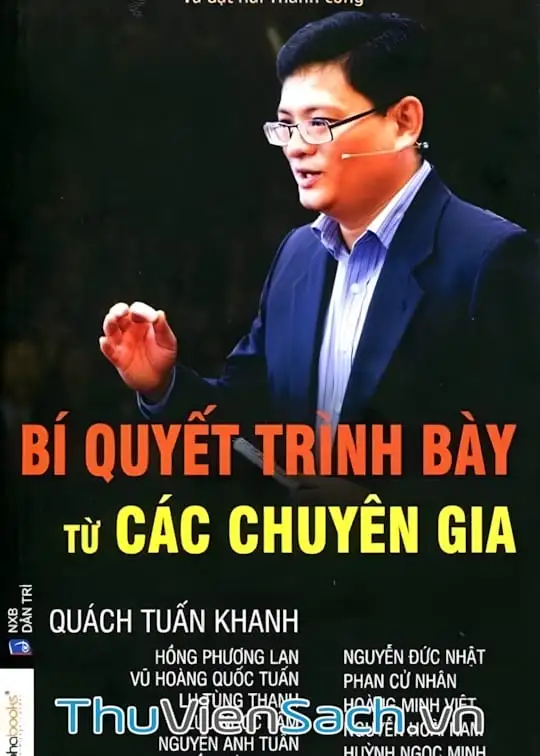 Ảnh bìa sách Bí Quyết Trình Bày Từ Các Chuyên Gia