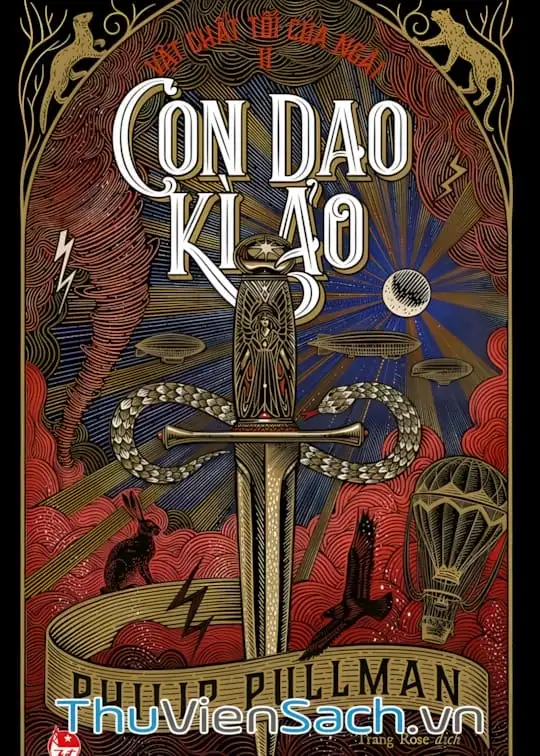 Ảnh bìa sách Con Dao Kì Ảo (Vật Chất Tối của Ngài #2)