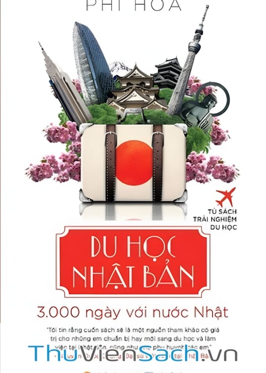 Ảnh bìa sách Du Học Nhật Bản - 3000 Ngày Với Nước Nhật
