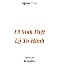 Lẽ Sinh Diệt, Lý Tu Hành