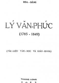 Lý Văn Phức (1785-1849)