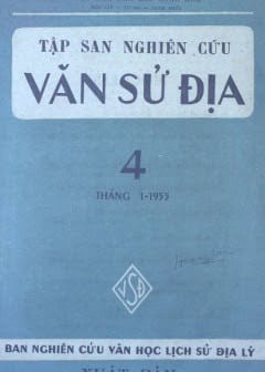 Tập San Nghiên Cứu Văn Sử Địa 4