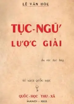Ảnh Tục Ngữ Lược Giải - Quyển 1