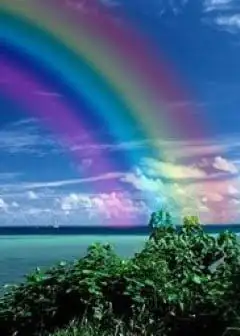 Cầu vồng trên biển