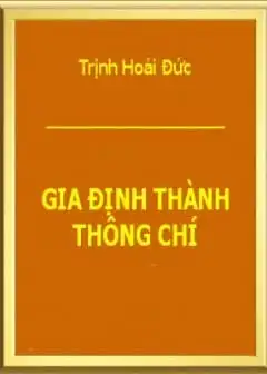 Ảnh Gia Định Thành Thông Chí