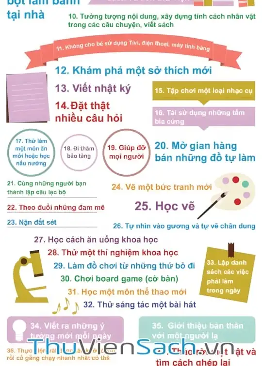 Ảnh bìa sách 50 Cách Giúp Con Phát Huy Sự Sáng Tạo