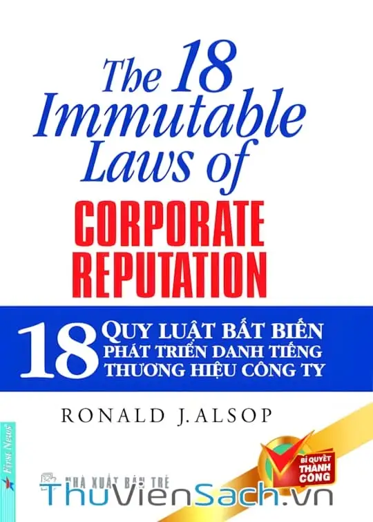 Ảnh bìa sách 18 Quy Luật Bất Biến Phát Triển Danh Tiếng Thương Hiệu