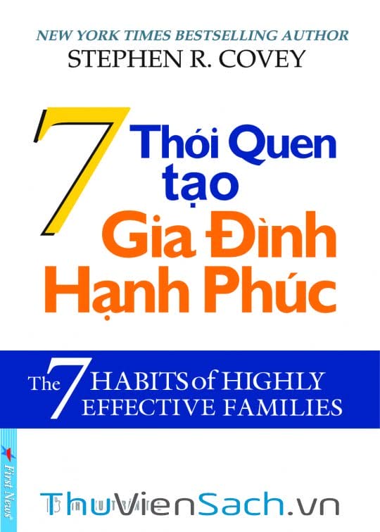 Ảnh bìa sách 7 Thói Quen Tạo Gia Đình Hạnh Phúc