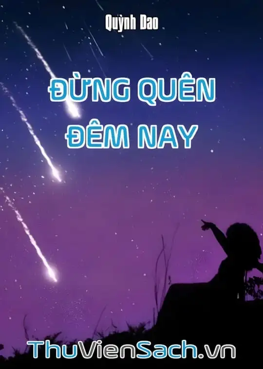 Ảnh bìa sách Đừng Quên Đêm Nay