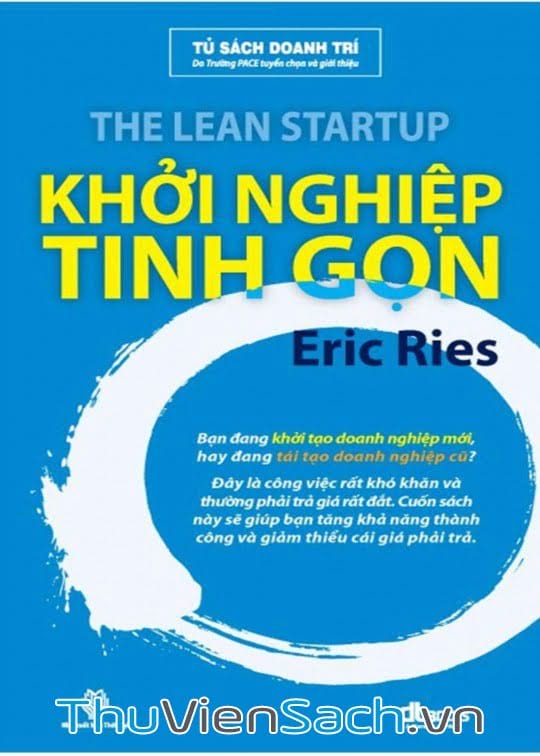 Ảnh bìa sách Khởi Nghiệp Tinh Gọn