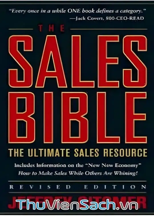 Ảnh bìa sách Cẩm Nang Bán Hàng