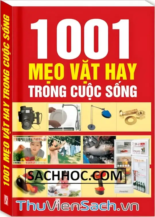 Ảnh bìa sách 1001 Mẹo Vặt Hay Trong Cuộc Sống