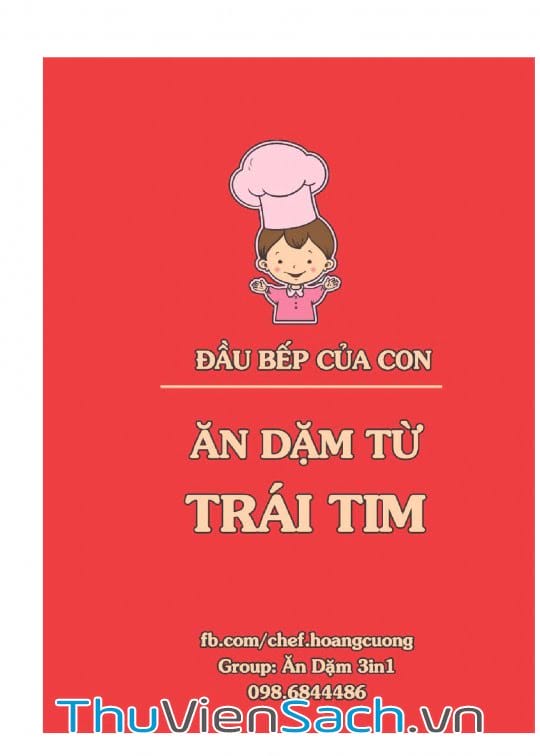 Ảnh bìa sách Ăn Dặm Từ Trái Tim