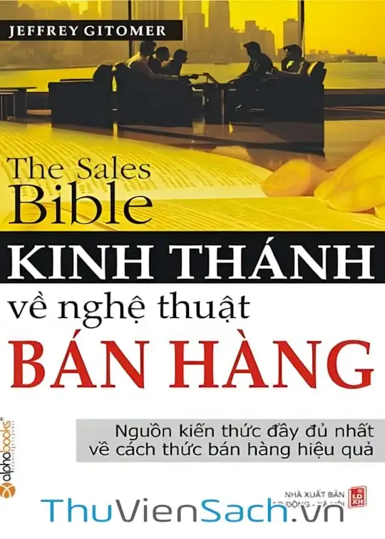 Ảnh bìa sách Kinh Thánh Về Nghệ Thuật Bán Hàng