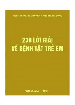 Ảnh 230 Lời Giải Về Bệnh Tật Trẻ Em